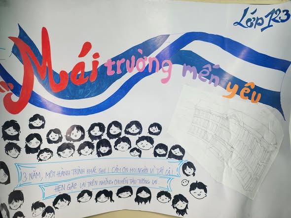 🎨📚 THIẾT KẾ POSTER QUẢNG BÁ NHÀ TRƯỜNG – LAN TỎA TỰ HÀO THPT CẦN ĐƯỚC 📚🎨